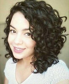 Lace Wigs Short Body Wave Synthetic Lace Front Wigs for Women L Part Shaped with Natural Hairline Jet Black Color Hair 2018, Curly Hair Cuts, Short Curly Hair, Hair Photo, Curly Hairstyles, Curly Hairstyle