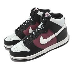 Trendy Fashion Nike Dunk High Black Rosewood Pink Sneaker Shoe DD1869-005 Women's Size 11, winter shoes Fashion Shoes Boots, Nike Dunk High, Dunk High, Pink Sneakers, Trendy Shoes, Winter Shoes, Nike Dunk, Nike Dunks, New Outfits