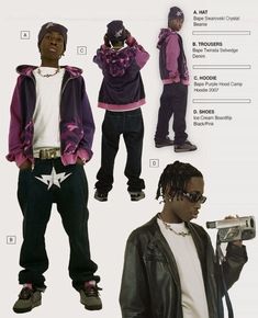 Streetwear Lookbook, Y2k Outfits Men, Black Men Street Fashion, Y2k Men, Men Street Fashion, Mens Fashion Streetwear, Y2k Outfits, Men Street, Streetwear Men Outfits