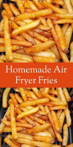 Make restaurant-quality French fries at home using your air fryer! This recipe is quick, easy, and absolutely delicious. Air Fried Fries Homemade, Air Fryer Frys, Ninja Air Fryer French Fries, Home French Fries Recipe, Home Fries In The Air Fryer, Oven Air Fryer French Fries, How To Air Fry French Fries, Homemade French Fries In Air Fryer Oven, Air Fried Homemade French Fries