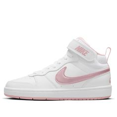 Nike Court Borough Mid 2 (GS) CD7782-105 Cute Jordans, Nike Court Borough Mid 2, Court Borough Mid 2, Nike Court Borough, Mid Top Sneakers, Air Forces, Kids Jordans, Kids Sneakers, Skate Shoes