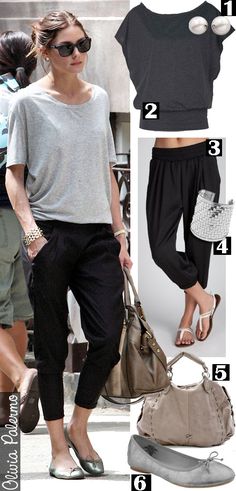 Harem pants... Street Mode, Estilo Olivia Palermo, Walking Down The Street, Style Casual Chic, Olivia Palermo Style, Fashion Blogger Style, Victoria Secrets, Olivia Palermo, Style Crush