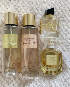 Victoria's Secret Bare Vanilla, Profumo Victoria Secret, Bare Vanilla, Victoria Secret Body Spray, Fragrances Perfume Woman, Perfume Body Spray, Perfume Collection Fragrance, Bath And Body Works Perfume, Shower Skin Care