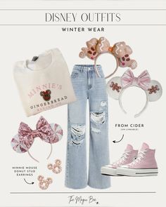 disney outfits for winter wear with minnie mouse ears