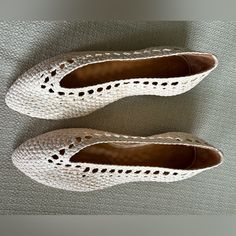 Sezanne Ivory Low Anya Ballerina Flats. Size It 41 Or Size 10 New Sf Knit Shoes, Lady Diana Spencer, Diana Spencer, Lady Diana, Ballerina Flats, Flat Shoes Women, Loafer Flats, Loafers, Size 10