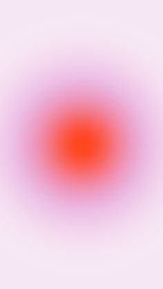 an orange and pink circle is shown in the middle of a white background with red center