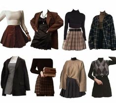 Dark Academia Fashion Feminine, Dark Academia Crossbody Bag, Dark Academia Womens Outfits, Comfortable Dark Academia Outfits, Light Academia Autumn Aesthetic, Studying In A Cafe Outfit, Wonder Woman Archetype Style, Cute Fall Clothes Aesthetic, Rosalie Hale Aesthetic Outfits