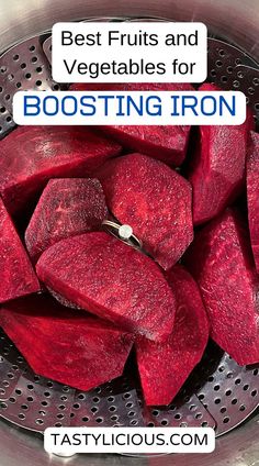 fruits rich in iron | iron rich fruits and vegetables | what foods are the highest in iron | vegetables high in iron | List of Fruits and Vegetables High in Iron | juicing recipes for weight loss | juice recipes | healthy juicer recipes | juicer recipes beginners | green juice recipes for weight loss Smoothies To Boost Iron, High In Iron Smoothies, Food Iron Rich, Good Rich In Iron, Iron Rich Fruits And Vegetables, How To Get More Iron In Your Diet, Iron Absorbing Foods, Juices For Low Iron, High Iron Vegetables