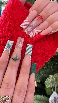 Christmas Nails So Stunning, They’ll Leave You Breathless! Get ready to be inspired by these jaw-dropping Christmas Nails! From elegant Christmas Gel Nails to playful Cute Christmas Nails, there’s something for everyone. Looking for quick and chic? Try Christmas Nails Easy or get creative with Christmas Nails Acrylic for a more dramatic look. ✨ Need some Nagel Inspo? This collection includes everything from Xmas Nails and Winter Nails Acrylic to Nail Art Noel and gorgeous Christmas Tree Nails... Christmas Nails Ideas, Holiday Nails Christmas, Christmas Gel, Red Christmas Nails, Long Acrylic Nail Designs, Diy Acrylic Nails, Winter Nails Acrylic