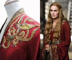 Cersei Lannister - Game of Thrones bird Game Of Thrones Sansa, Italian Vogue, Game Of Thrones Books, Embroidery Embellishments