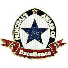 Show your elementary students how proud you are of their achievements with this stylish and colorful glitter Principal's Award Pin. Graduation Gown, Colorful Glitter, Blue Glitter