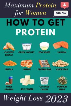 Best Protein Source For Women in 2023. Check out the Link for Free E-Book of Professional Diet Plan for Women. #weightlossforwomen #weightloss #loseweight #fatloss #exercises #womenweightlossmealplan #weightlosstips #breastexercise Diet Plan For Women, Greek Yogurt Eggs, Food To Gain Muscle, Protein Cake, Diet Plans For Women, Belly Fat Diet, Protein Diets, Best Protein