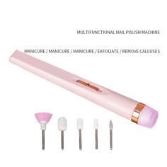 Professional Electric Nail File Drill Portable Manicure Pedicure Machine Set Nail Machine, Nail Remover, Fill Light, Art Pens, Nail Drill, Pen Tool, Dead Skin, Tool Set, Sanding