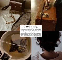 a collage of photos with the words ravendor written on them