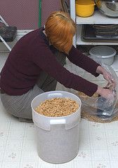 Storing food in buckets how-to Food Grade Buckets, Long Term Food Storage, Long Shelf