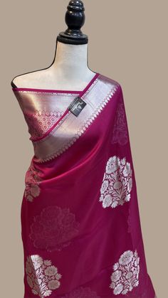 New Pattern Saree Design For Wedding, Simple Banarasi Saree, Cotton Saree Designs Latest, Banarasi Silk Saree Bridal, Best Sarees Collection, Innovative Dress, Latest Silk Sarees, Pure Georgette Sarees