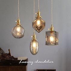 Bulb Base:E26 / E27; Bulb Type:LED; Suggested Space Fit:Shops / Cafes,Kitchen,Bedroom,Living Room; Type:Pendant Light; Style:Vintage,Artistic; Fixture Height:15; Fixture Width:16; Fixture Length:16; Chain/Cord Length:150; Chain/Cord Adjustable or Not:Chain / Cord Adjustable; Number of Bulb:1-Light; Light Source Included or Not:Bulb Not Included; Fixture Material:Metal; Shade Material:Glass; Decoration Material:Glass; Design:Classic Style,Vintage Style,Formal Style,Artistic Style,Fashion,Stylish, Hanging Glass Pendant Lights, Corner Hanging Lights Bedrooms, Copper Kitchen Light Fixtures, Black Glass Pendant Light, Modern Industrial Pendant Lights, Powder Bath Pendant Lighting, Vintage Island Lighting, Victorian Kitchen Lighting, Modern Cottage Lighting