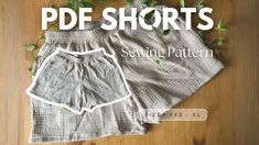 Create your own stylish and comfortable shorts with this DIY Elastic Waist Shorts Sewing Pattern! Perfect for beginners and experienced sewers alike, this pattern guides you through every step to make a pair of shorts with an elastic waistband and convenient hip pockets. Ideal for flowy or mildly stretchy fabrics, these shorts are a versatile addition to your wardrobe. Pattern Features: - Elastic Waistband: Provides a comfortable and adjustable fit. - Hip Pockets: Practical and stylish, perfect Elastic Waist Shorts Pattern, Wardrobe Pattern, Diy Elastic, Shorts Sewing Pattern, Shorts Sewing, Comfortable Shorts, Fabric Yardage, Elastic Waist Shorts, Pdf Sewing Patterns