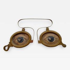 Folk Art Eyeglasses Trade Sign... Antique Trade Sign, Authentic Farmhouse, Mini Art Journal, Antique Brick, Japan Crafts, Western New York, Eye Eye