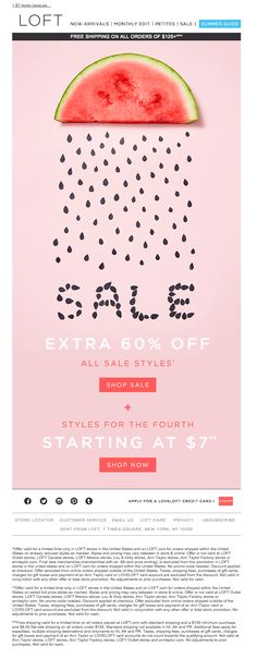 a watermelon advertisement with the text sale extra 60 % off all styles, styles for