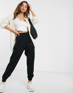 Asos Outfit, Outfit Informal, Black Joggers