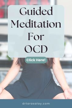 Meditation For OCD - Guided Meditation for OCD & Anxiety to Help Quiet The Mind Meditation Therapy, Daily Mindfulness, Quiet Your Mind, Quiet The Mind, My Mental Health, Holistic Living, Yoga Tips, Meditation Practices, On My Own