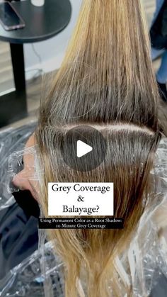 Best Hair Colour For Grey Roots, Blonde Balayage To Hide Grey, Highlights For Grey Coverage, Blonde Covering Grey Hair, Balayage Hair With Grey Roots, Best Colour For Greying Hair, Blending Greys Into Brown Hair Blonde, Blonde Highlights Covering Grey, Hair Colour To Blend Grey Roots