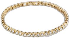 Bezel Tennis Bracelet, Gold Jubilee Crystal Bracelet, Eternity Bracelet, Bezel Bracelet, Wrist Stacks, Tennis Bracelet, Eternity Bands, Womens Bracelets, Bracelet Making