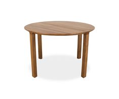 Nakia Round Dining Table Natural Teak - Scandinavian Designs Circle Kitchen Table, Circle Kitchen, Cozy Dinners, Round Tables, Dinner For Two, Leaf Table, Wood Surface, Dinner Parties, Round Dining