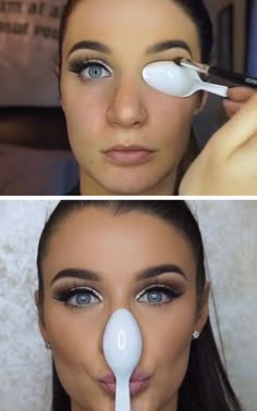 7 Ridiculously Easy Makeup Tips That Will Simplify Your Life Make Up Mata, Halloweenský Makeup, Smink Inspiration, Makijaż Smokey Eye, Easy Makeup, Makeup Hacks, Body Makeup