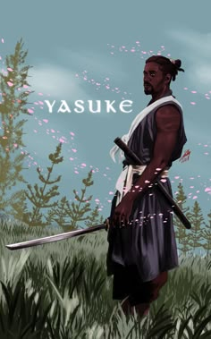 Black Samurai, Black Anime Guy, Action Anime, Samurai Anime, Afro Samurai, Black Cartoon Characters, Samurai Art