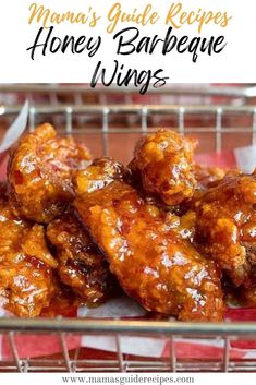 Honey Barbeque Wings, Beef Mechado Recipe, Barbeque Chicken Wings, Honey Barbeque Chicken, Barbeque Wings, Mechado Recipe, Honey Barbeque Sauce, Filipino Meals, Beef Mechado