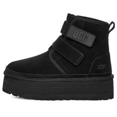 (WMNS) UGG Neumel Platform Chukka 1130554-BLK (SNKR/Cozy/Casual/Women's/Thick Sole) Christmas, Ugg Neumel Platform, Ugg Neumel, Stylish Sneakers, Christmas List, Perfect Pair, Casual Women, Sneakers, Quick Saves