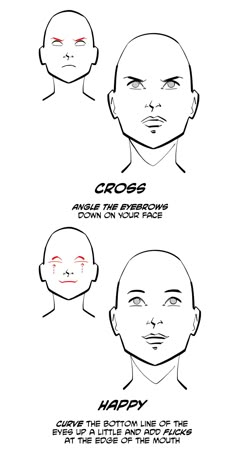 how to draw an anime character's face in 3 easy steps step by step