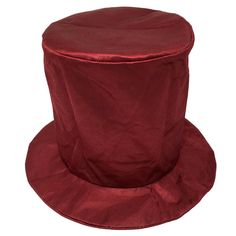 Product:  Child Shiny Burgundy Top Hat (STC13055-C) Condition:  Brand New in Package Description:  Add some fun to your costume or celebration with this Burgundy Red Top Hat, made of shiny polyester fabric.  Measures approximately 6" tall and 21" inside circumference.  One size fits most children (recommended for ages 5 and up).  If you don't want something fancy, this will be the perfect hat that's simple yet shiny to be used for multiple occasions, such as Halloween, New Year, birthday, party, Top Hat Halloween Costume, Red Top Hat, New Year Birthday Party, Kids Party Hats, Hat Halloween Costume, Rainbow Costumes, Birthday Party Accessories, Kids Toy Shop, Superhero Masks