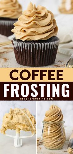 Take your favorite desserts up a notch with the best coffee buttercream frosting! This coffee frosting recipe is full of rich espresso flavors, made with real espresso powder.