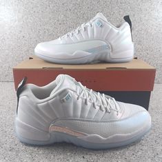 Nike Air Jordan 12 Retro Low Easter Sneakers - Men's 8 (Women's 9.5) - New With Box Elevate Your Sneaker Collection With These Exclusive Nike Air Jordan 12 Retro Low Easter Sneakers. Designed For Men's Size 8, They Also Fit Women's Size 9.5 Comfortably. These Shoes Come Brand New With The Original Box. Your Satisfaction Is Our Priority! We Offer Fast Shipping, With Orders Shipped The Same Or Next Day Of Purchase. Shop Confidently Based On Our Excellent Reviews. We Are A Trusted Seller With A Str Rare Jordans, Air Jordan Retro 4, Jordan 4 Black, Sneakerhead Fashion, Retro Jordans 11, Nike Air Jordan 5, Jordan Retro 4, Air Jordan 12, Athleisure Sneakers