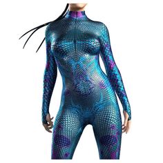 Women Girl Halloween Zentai Bodysuit Party Cosplay Costume Fish Scales Jumpsuit | eBay Fish Costumes Women, Fish Costume Women, Sea Monster Costume, Siren Halloween, Bodysuit Cosplay, Siren Costume, Fish Costume, 2024 Halloween, Girl Halloween