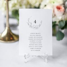 the table numbers are placed on top of each other in order to make it stand out