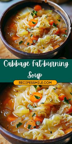 This cabbage fat-burning soup is the perfect low-calorie option to support your weight loss goals. Packed with cabbage, tomatoes, and warming spices, it’s a nutritious meal that’s light, filling, and easy to make in just 40 minutes. The Cabbage Soup Diet Recipes, Low Carb Cabbage Soup Recipes, Whole 30 Cabbage Soup, Keto Stuffed Cabbage Soup, Gluten Free Cabbage Soup, Healing Cabbage Soup Recipe, Soups With Cabbage In Them, Cabbage Soup Cleanse, Weight Watchers Vegetable Soup Recipe