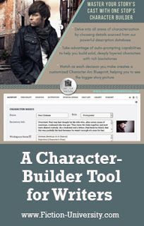 a character - builder tool for writer's workshop