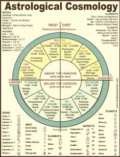 the astrological cosmology wheel