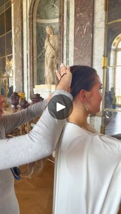 8K views · 100K reactions | This is beautiful 🫶 🎥 @chaska.kroes 
#hairtutorial #hairstyles #bun #updo | WIMBERLY’S | BEAUTY BAR | Vitula · abcdefu Parisien Hairstyles, French Tuck Hair, French Roll Hairstyle Tutorials, How To Do A French Twist, French Bun Hairstyles, French Roll Hair, Paris Hairstyles, French Roll Updo, French Hairstyles