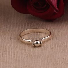 925 Sterling Silver Rings, Handmade Ring, Dainty Ball Ring,  Stacking Rings, Silver Ball Ring, Half Round Ring, Minimal Ring, Birthday Gift 👉Product Details:- Metal Purity  :- 925 Sterling Silver And Brass with 925 Stamp 👉Feedback:- Dear Buyer, Your Reviews Is Very Important For Me As I Am A Small Seller And I Need Your Love And Support To Run My Etsy Shop. Five Star Review Is Highly Appreciated And If You Have Any Query Or Complaint Regarding Any Of My Product, Please Contact Me I Will Always Stacking Rings Silver, Ring Minimal, Summer Rings, Minimal Ring, Rings Handmade, Rings Silver, Promise Rings For Her, Ring Stacking, Birthstone Gifts