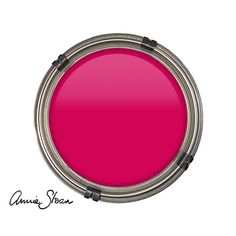 an image of a pink color on a white background with the word annie sloan written below it