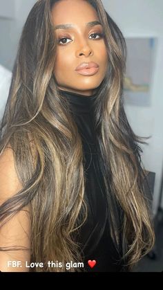 Black To Blonde Hair Black Women, Caresha Hairstyles, Balayage Weave Black Women, Long Layered Blowout Hair, Microlink Hair Extensions Black Women, Summer Hair Color Ideas For Black Women, Black And Blonde Highlights Black Women, Partial Highlights Black Women, Black Women With Highlights