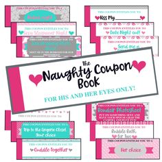 the nuggly coupon book for his and her eyes only