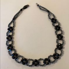 Super Cute Neck Choker. Never Worn Bell Choker, Beaded Bell, Gothic Jewelry Diy, Neck Choker, Gothic Jewelry, Jewelry Inspo, Beaded Choker, Jewelry Diy, Black Beads