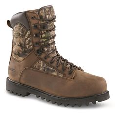 PRICES MAY VARY. ALL-PURPOSE BOOTS – Our hunting boots for men are designed for the hard-working guys out there. Great all-purpose boots, perfect for a hunt, scouting, or simply tackling chores outside, they’ve got you covered STAY WARM AND COMFORTABLE – These insulated boots feature 1200 gram Thinsulate Insulation for chill-stopping warmth. A padded tongue and collar add additional comfort WATERPROOF BREATHABLE MEMBRANE – Waterproof boots with a breathable membrane that Rugged Boots, Insulated Boots, Men’s Boots, Hunting Boots, Weather Day, Mens Leather Boots, Boots For Men, Pull On Boots, Hard Working