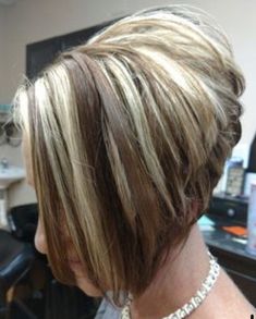 Dramatic Highlights And Lowlights, Bob Hairstyles Long, Dramatic Highlights, Inverted Bobs, Enchiladas Recipes, Blond Rose, Frosted Hair, Long Bobs